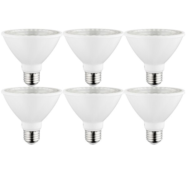 Sunlite LED PAR30 Short Neck Flood Lght, 9W, 75W Equiv, 850 Lumens, E26, Dimmable, 4000K Cool Wht, 6PK 40981-SU - main
